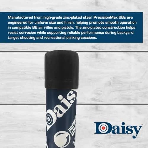 Daisy 350 count BB tube Silver | Zinc-Plated Steel for Accuracy & Corrosion Resistance thumbnail 3