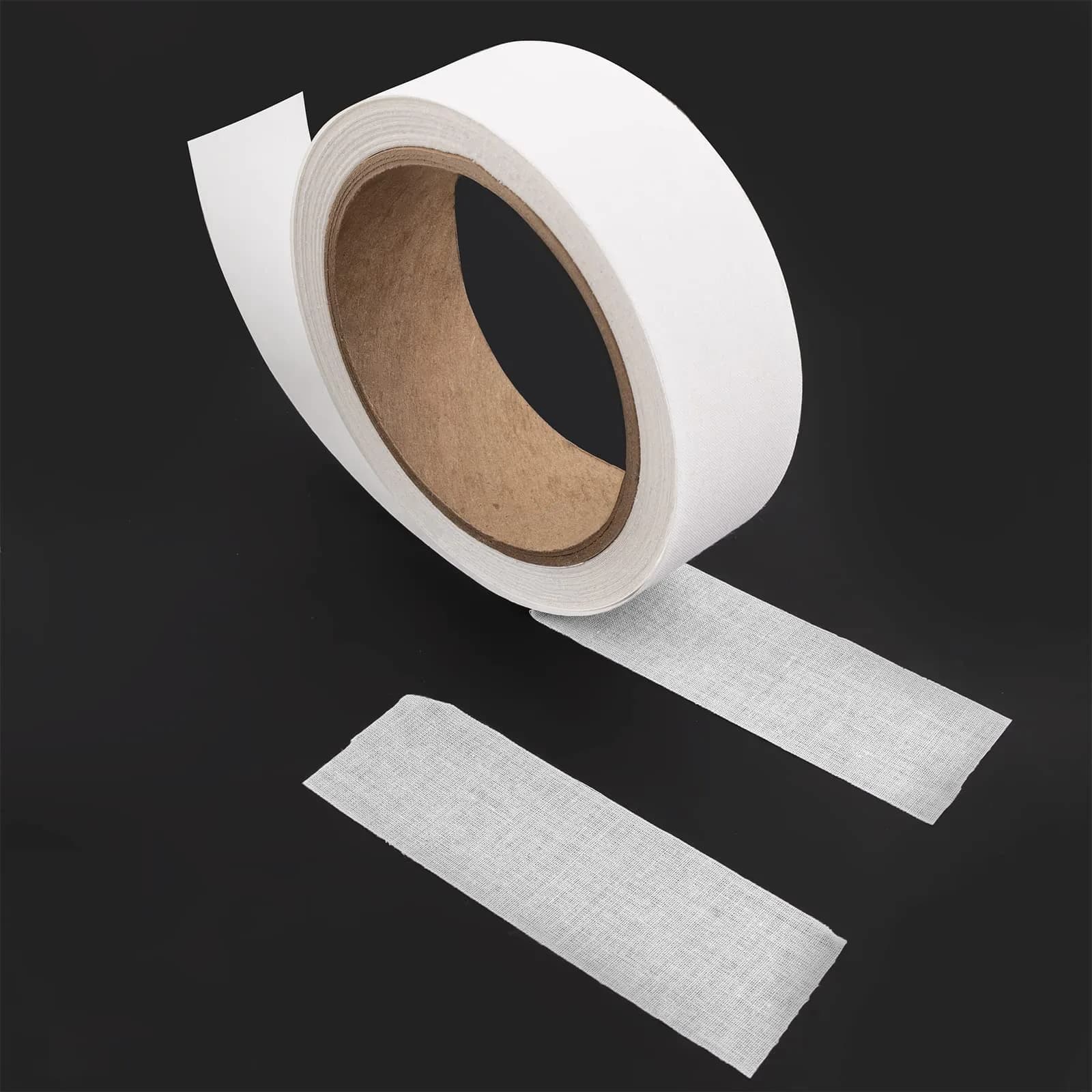 Lineco Self-Adhesive Linen Hinging Tape, White, 1.25 Inch x 35 Feet | Archival Quality Acid-Free Tape - view 4