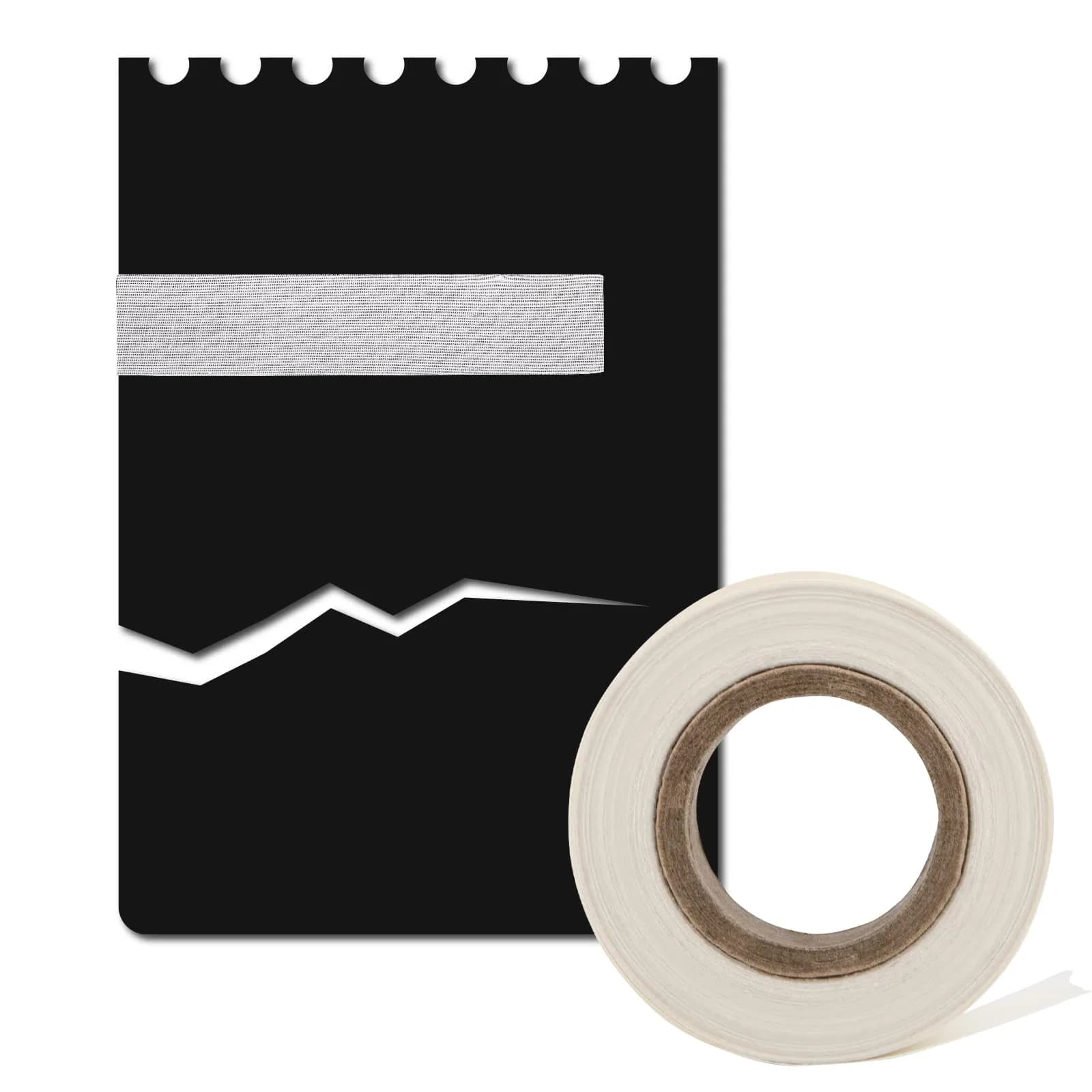 Lineco Self-Adhesive Linen Hinging Tape, White, 1.25 Inch x 35 Feet | Archival Quality Acid-Free Tape - view 8
