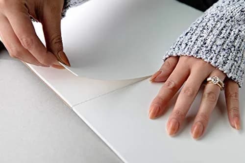 Strathmore 300 Series Vellum Bristol Paper Pad, 14x17 Inches, White, Tape Bound, 20 Sheets (270gsm) thumbnail 2