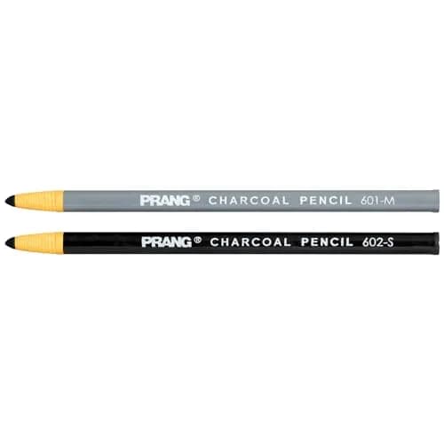 Prang Charcoal Pencils Medium & Soft Core | Self-Sharpening, 2 Count for Artistic Drawing thumbnail 3