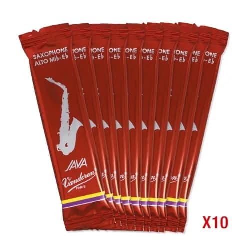 Vandoren SR262R Alto Sax JAVA Red Reeds Strength 2 | Full, Rich Sound & Precise Attack thumbnail 3