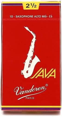 Vandoren Java Filed - Red Cut Alto Sax Reeds Strength 2.5 | Full Sonic Range & Precise Attack thumbnail 3