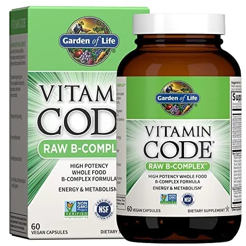 Garden of Life Vitamin Code Raw B-Complex plus Probiotics, 60ct | Supports Energy & Immunity thumbnail 1