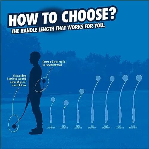 Chuckit! Sport 25M Dog Ball Launcher, 25in Length | Enhance Fetch & Play thumbnail 5