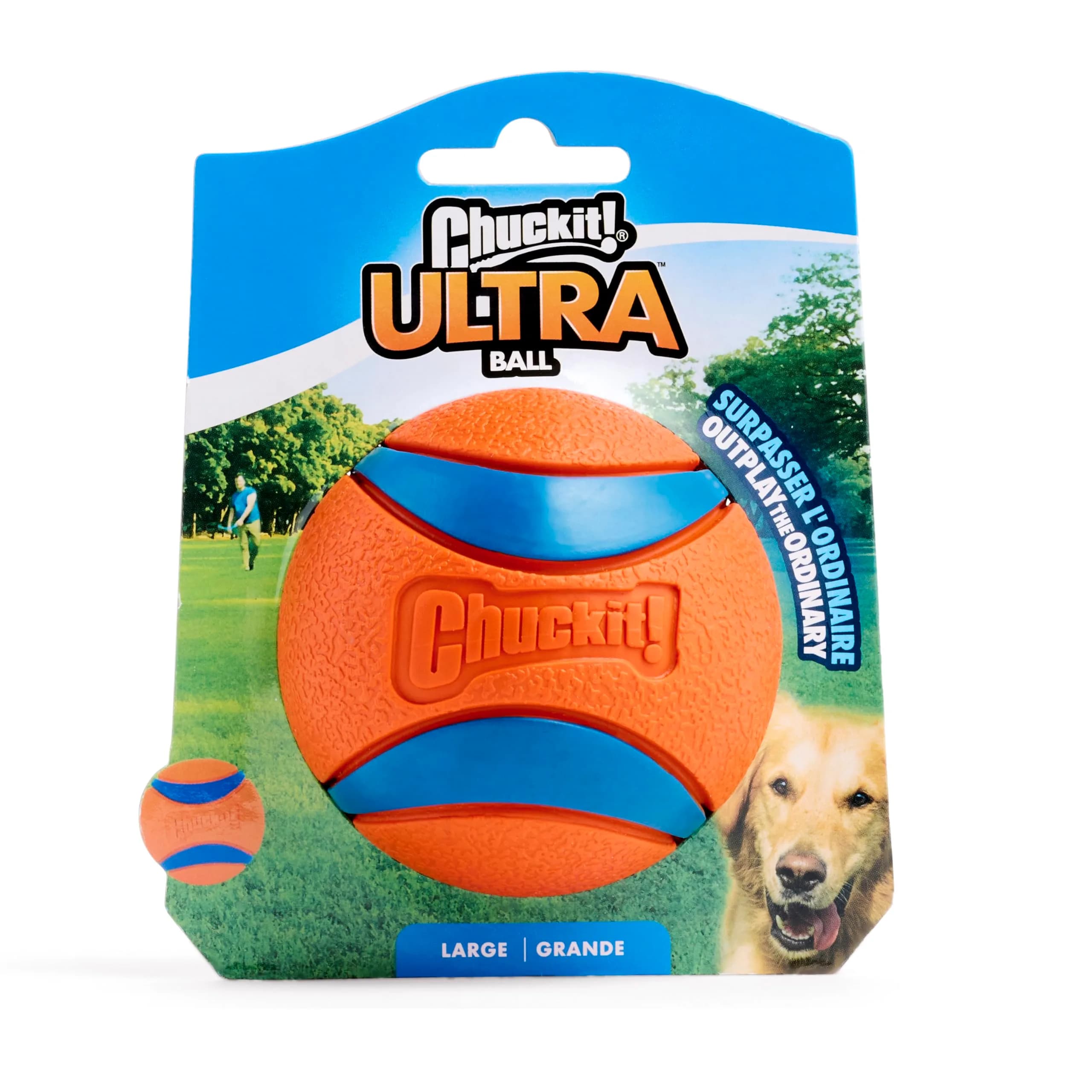 Chuckit! Ultra Ball Dog Fetch Toy 7.6 cm (3 in) | Durable Rubber, High Bounce, Floats - view 7