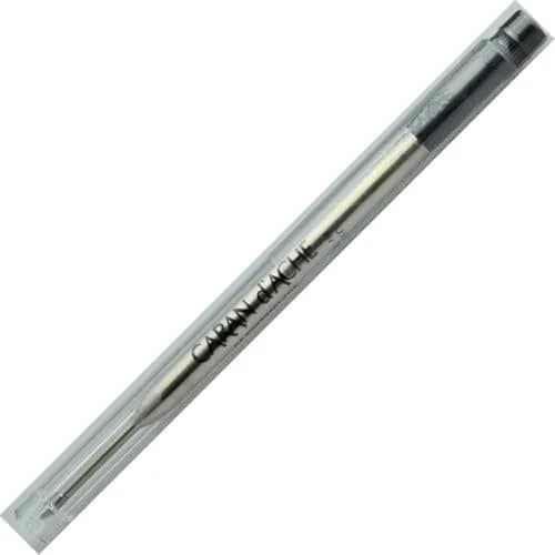 Caran D'ache Goliath Large Steel Point Ballpoint Pen Refill Black | Smooth Ink Flow thumbnail 1