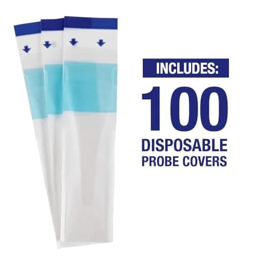 MABIS Disposable Probe Covers for Digital Thermometers, 100 Count | Oral, Rectal, Underarm Use thumbnail 5