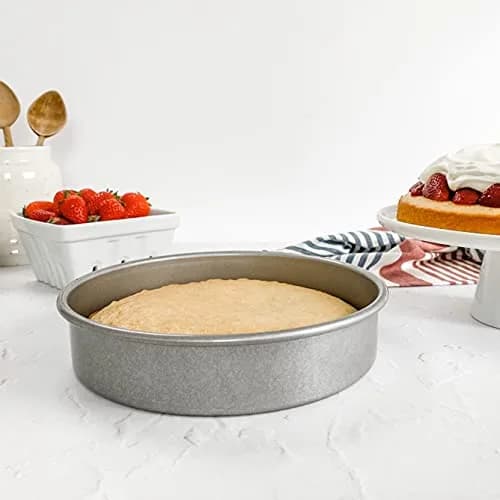 USA Pan 9-Inch Round Cake Pan | Nonstick Aluminized Steel, Easy Release & Durable (70-120 chars) thumbnail 5