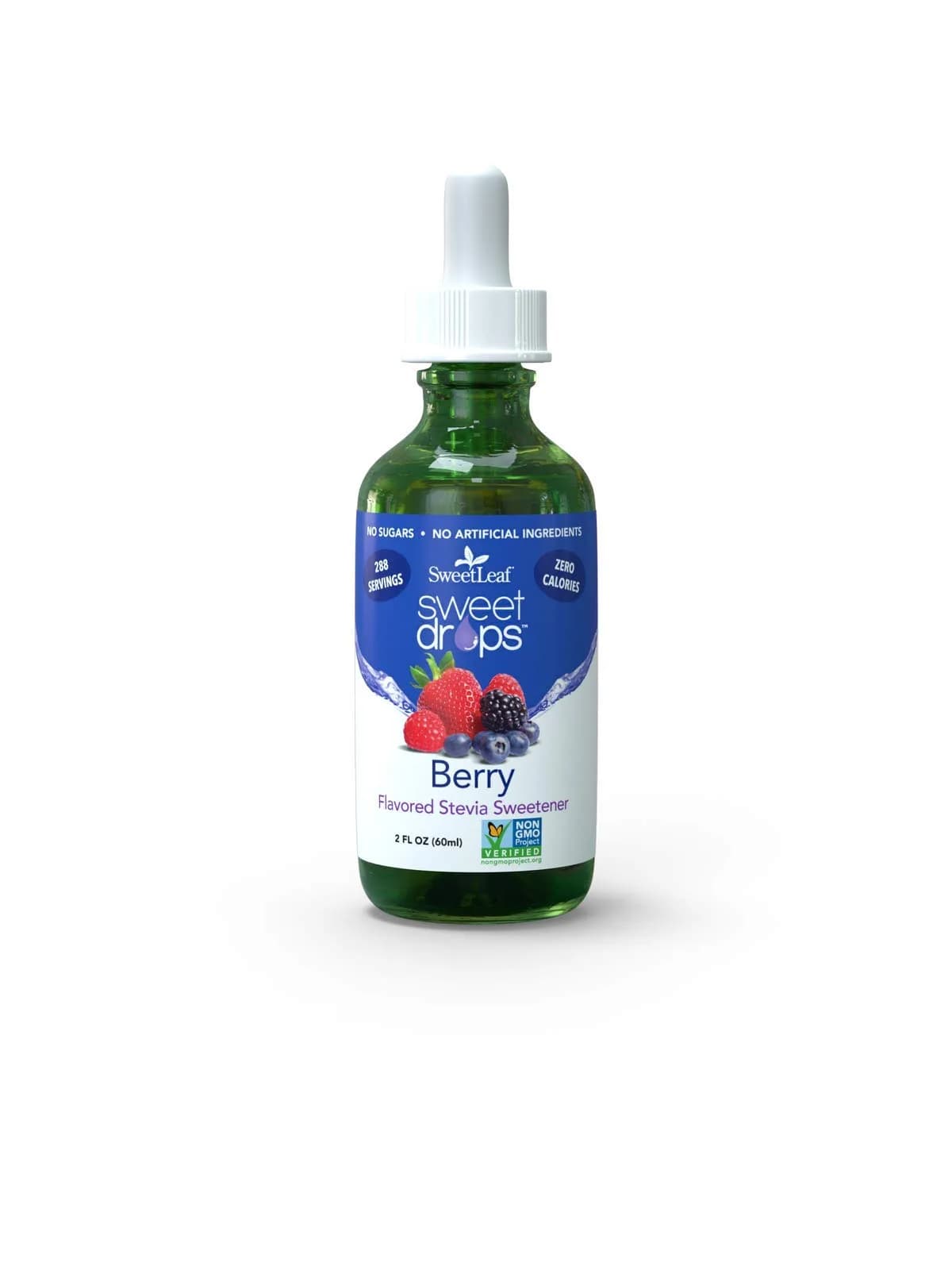 SweetLeaf Stevia Drops Liquid Sweetener, Berry - 2 Fl Oz, Pack of 1 thumbnail 4