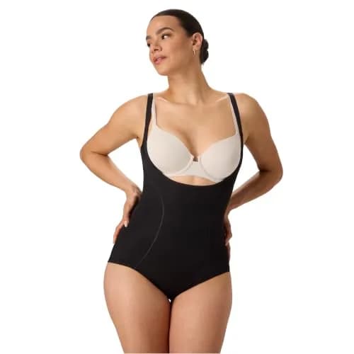 Maidenform Wear Your Own Bra Body Briefer FL2656 Large Black | Ultra-Firm Control Waist & Tummy Smoother thumbnail 5
