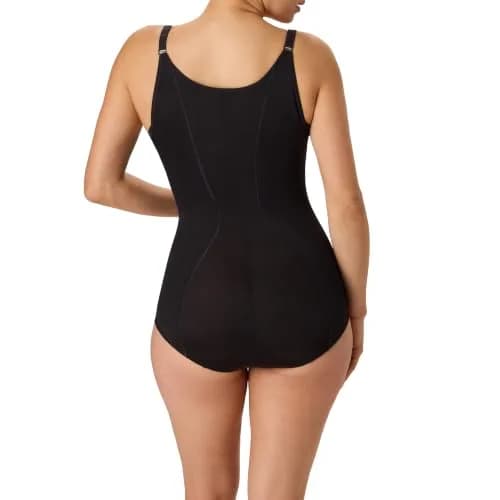 Maidenform Wear Your Own Bra Body Briefer FL2656 Large Black | Ultra-Firm Control Waist & Tummy Smoother thumbnail 2
