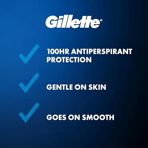 Gillette Clinical Protection Antiperspirant Deodorant, Ultimate Fresh 2.6 oz | 100-Hour Sweat & Odor Shield thumbnail 2