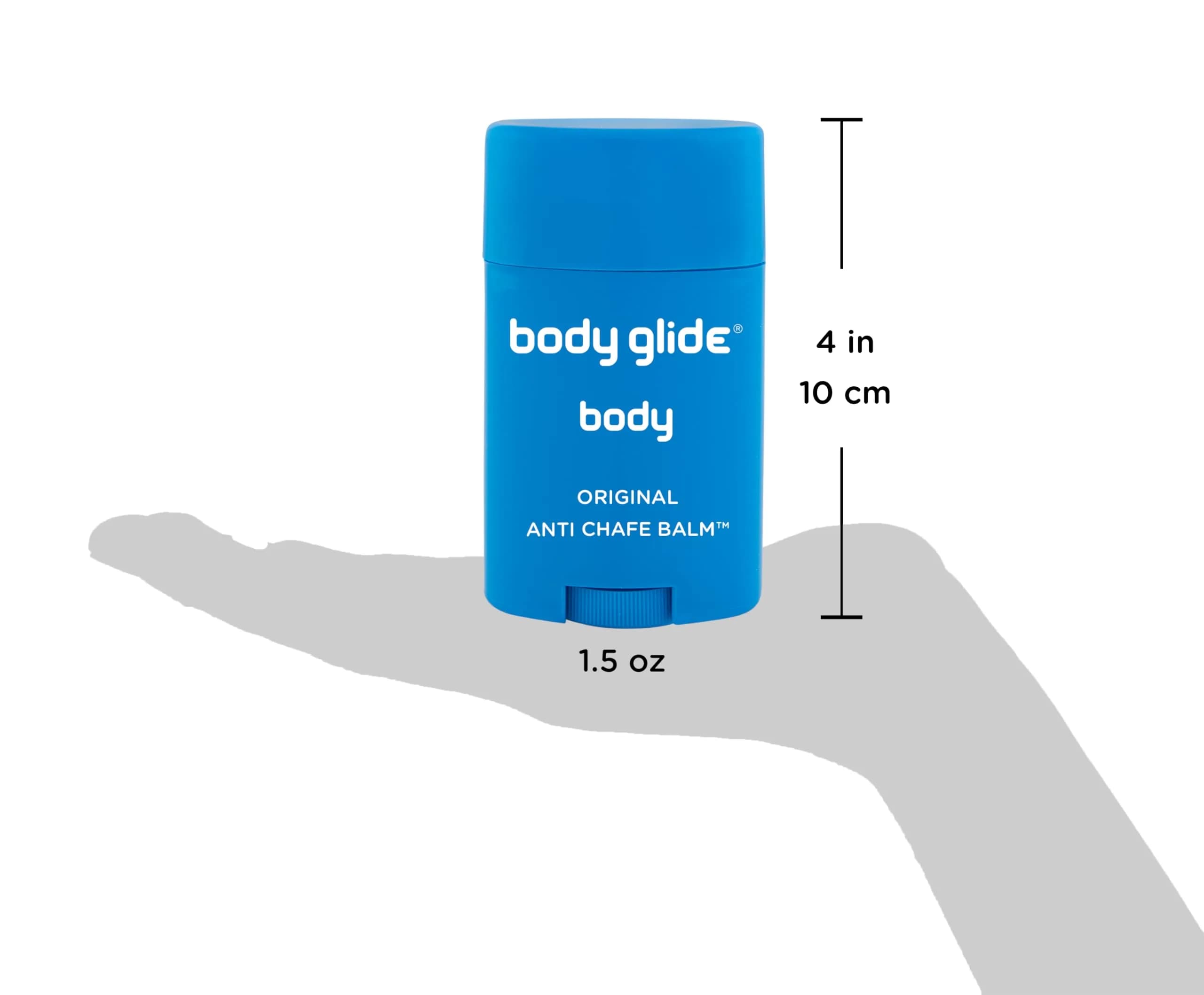 Body Glide Original Anti-Chafe Balm Stick 44ml (1.5oz) | Prevents Skin Chafing & Irritation - view 3