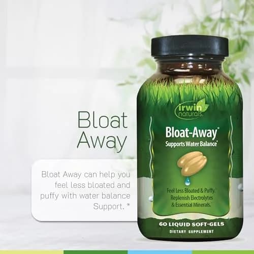 Irwin Naturals Bloat-Away Water Balance Support | 60 Liquid Softgels thumbnail 5