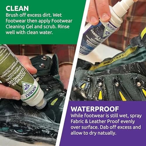 Nikwax Fabric & Leather Proof Spray-On Waterproofing 125ml (4.23 Fl Oz) | Restores DWR Water Repellency thumbnail 4