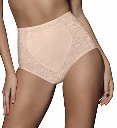 Bali Womens Jacquard Mesh Tummy Panel Firm Control Briefs 2-pack | All-Day Comfort & Slimming Fit thumbnail 2