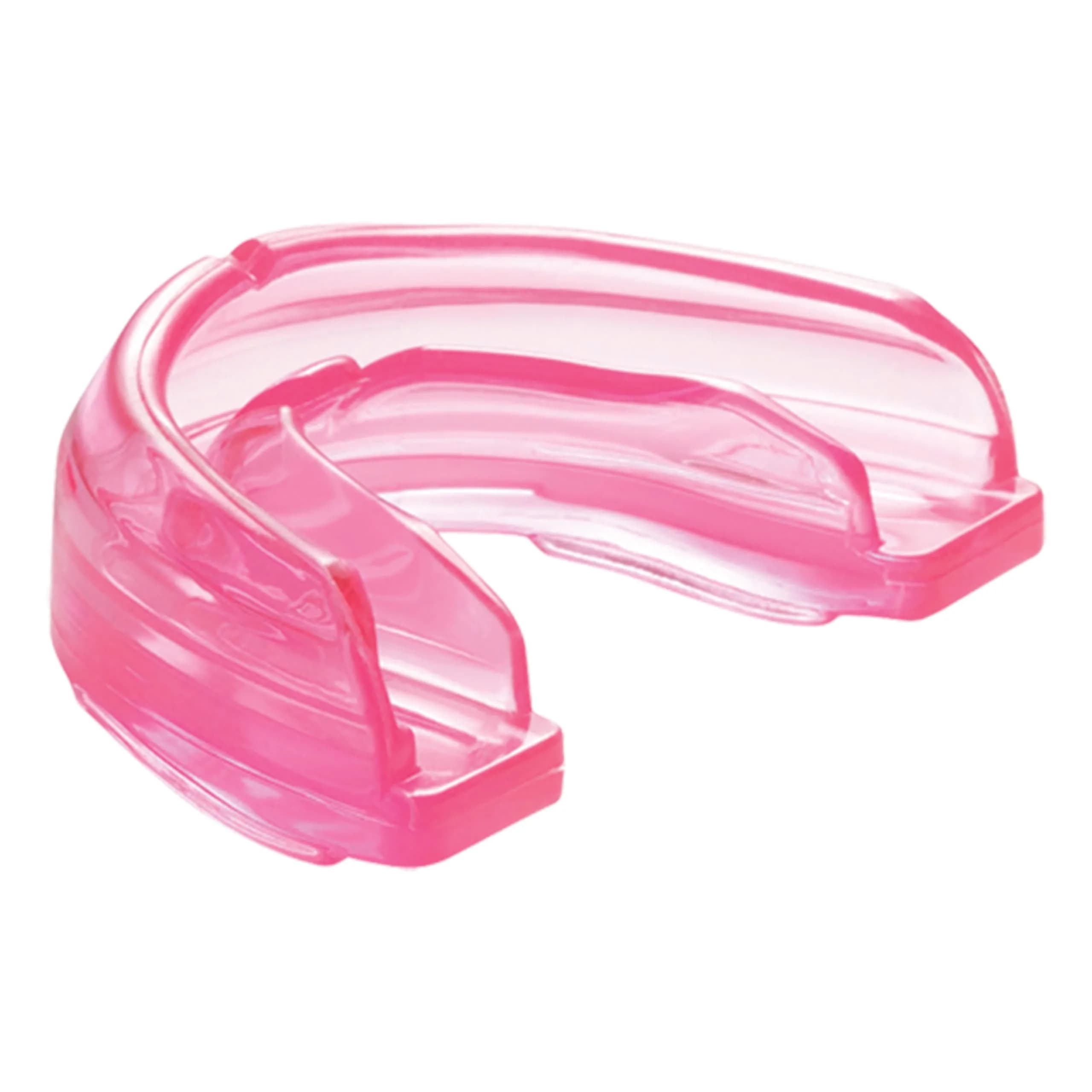 Shock Doctor Orthodontic Mouth Guard for Braces Youth Blue | Instant Fit Silicone — Pink / Adult