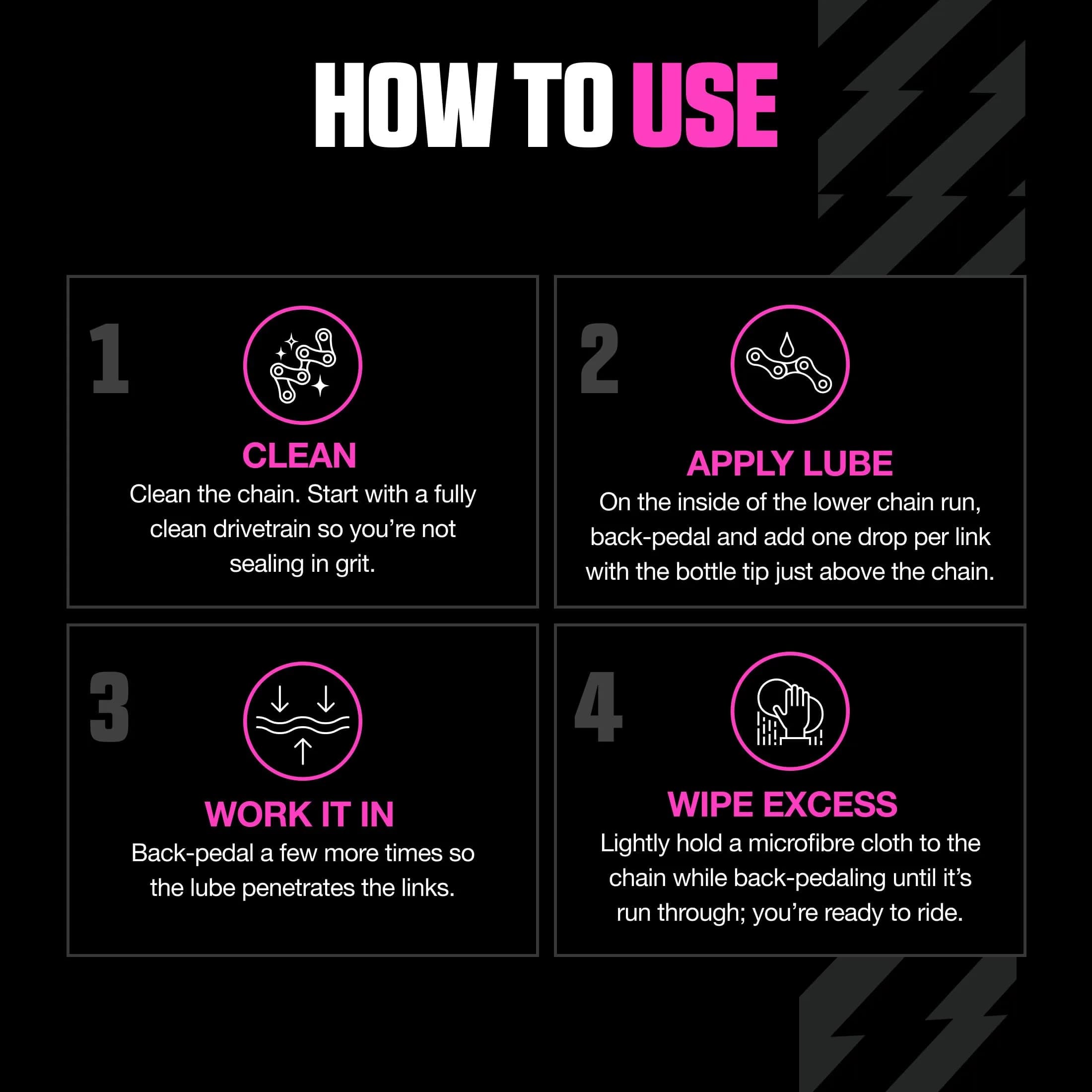 Muc-Off Bio Dry Lube 120ml (4.06 Fl Oz) | Wax-Based Chain Lubricant for Effortless Gear Changes - view 5