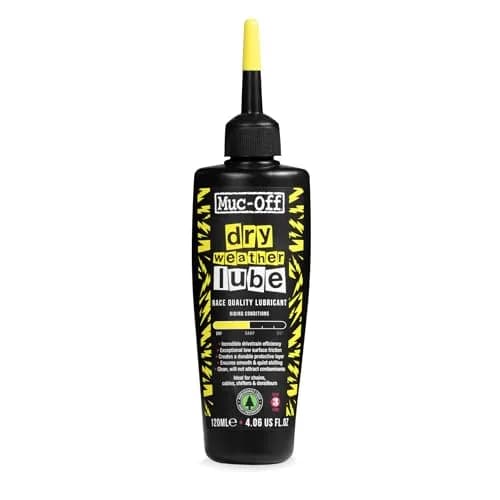 Muc-Off Bio Dry Bike Chain Lube 120ml (4.06 Fl Oz) | Wax-Based Formula for Smooth Gear Shifts thumbnail 1