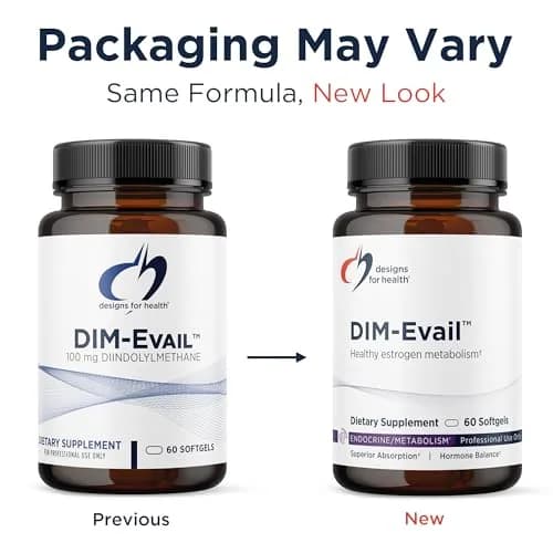 Designs for Health DIM-Evail 60 Softgels | Supports Estrogen Balance & Absorption thumbnail 6