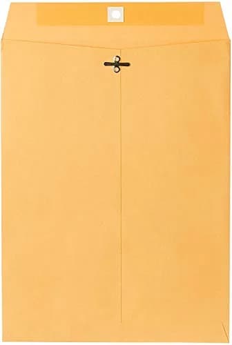 Mead Clasp Envelopes 9" x 12" (22.9cm x 30.5cm) | Heavyweight Brown Kraft Paper Mailing Envelopes, 20 Count thumbnail 3