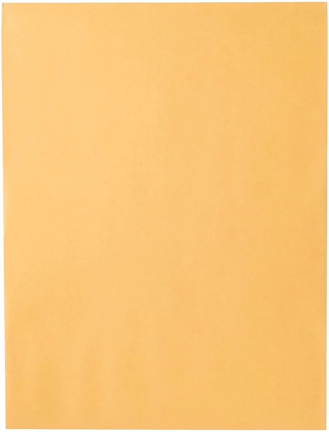 Mead 10" x 13" Clasp Envelopes (Brown Kraft) | USA Imported Mailing Envelopes - view 4