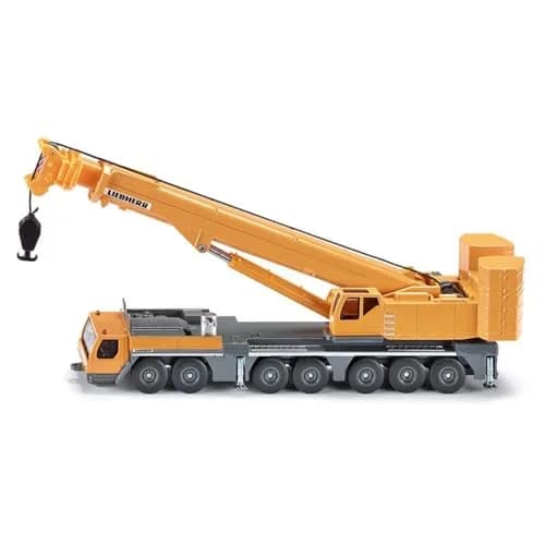 Siku Liebherr Mobile Crane 1:87 Metal/Plastic Yellow Movable Parts | Durable Construction for Construction Fans thumbnail 1