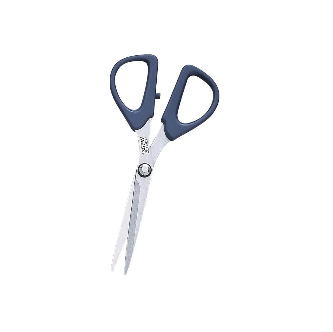 Clover Patchwork Small Scissors 13.5cm (5.3in) | Finely Serrated Blades for Fabric Cutting - main product image
