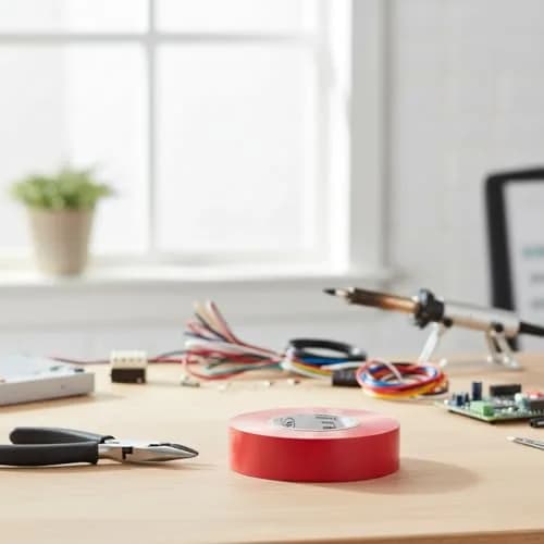 Morris 60010 Red Vinyl Plastic Electrical Tape | 7 mil, PVC, 66' Length, 3/4" Width thumbnail 4