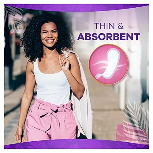 Always Thin No Feel Protection Daily Liners Regular Absorbency Unscented, 240 Count (4 Packs of 60) | Discreet Daily Protection That Stays in Place thumbnail 5
