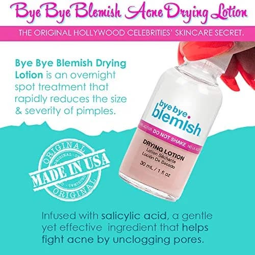 Bye Bye Blemish Acne Drying Lotion 1oz | Overnight Pimple Treatment for All Skin Types thumbnail 2