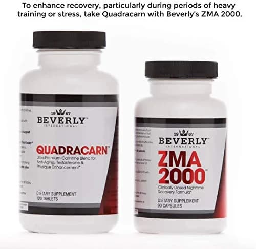 Beverly International Quadracarn Multi-Carnitine Formula, 120 Tablets | Supports Fat Loss & Muscle Growth thumbnail 5