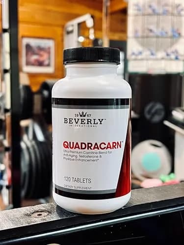 Beverly International Quadracarn Multi-Carnitine Formula, 120 Tablets | Supports Fat Loss & Muscle Growth thumbnail 6