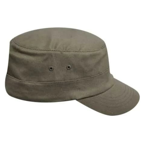 Kangol Cotton Twill Army Cap, Large/X-Large, Green | Fashionable Military Style Hat thumbnail 3
