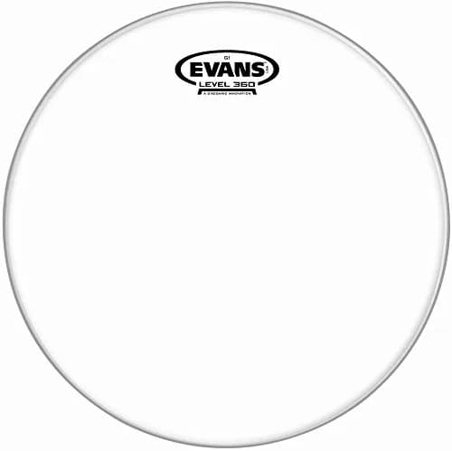 Evans Drum Heads - G1 Clear Tom Drumhead, 6 Inch | Open & Expressive Sound with Level 360 Technology thumbnail 1