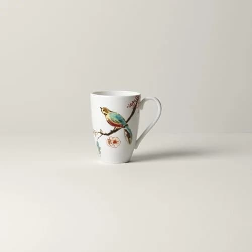 Lenox Chirp Mug 16 oz White Bone China | Dishwasher & Microwave Safe, Durable (70-120 chars) thumbnail 3