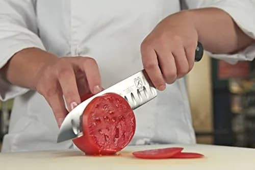 Mercer Culinary Renaissance 7-Inch Santoku Knife | Forged German Steel, Long-Lasting Sharpness, Professional & Home Use thumbnail 2