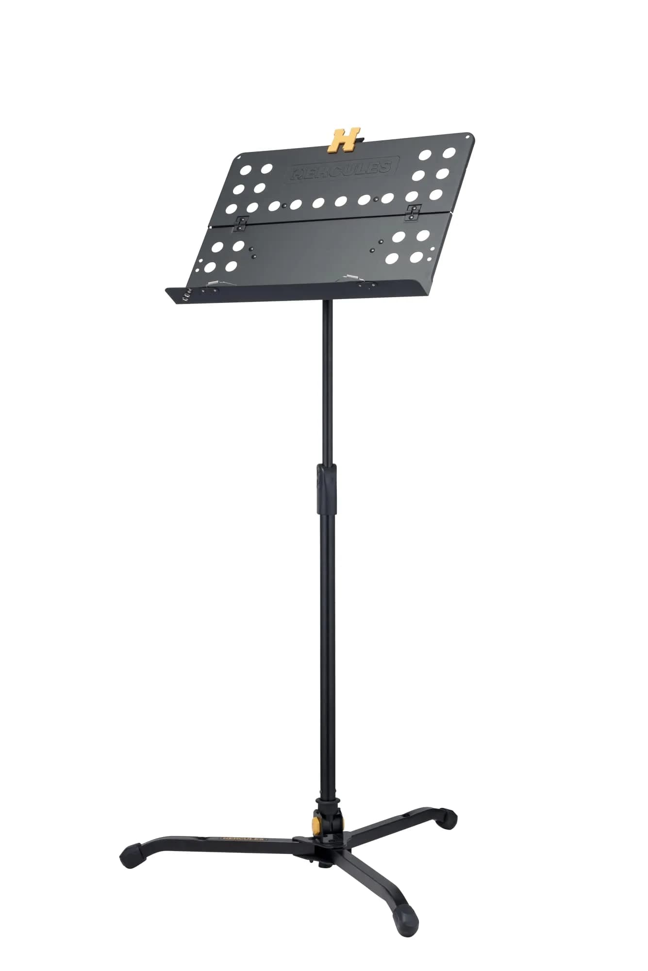 Hercules BS311B Orchestra Stand | Adjustable Height & Tilting Base for Sheet Music (26.8" - 45.3")