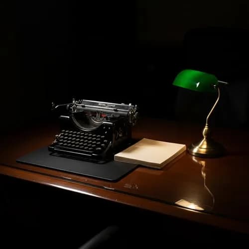 Dacasso Black Leatherette 17" x 14" Desk Pad | Protects Surfaces, Adds Elegance thumbnail 4
