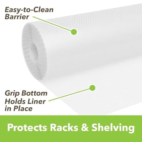 Duck EasyLiner Select Grip Shelf Liner 20 in x 6 ft | Non Slip, Non Adhesive, Surface Protection thumbnail 2