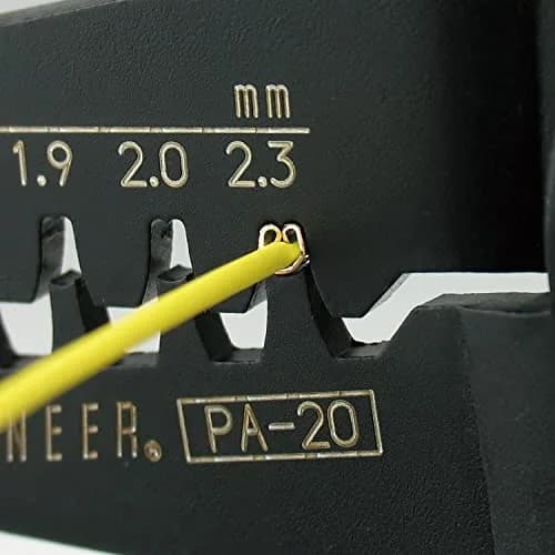ENGINEER PA-20 Universal Connector Crimping Pliers 175mm (6.89in) | Crimps AWG 28-18 Wires for 100+ Terminals thumbnail 2