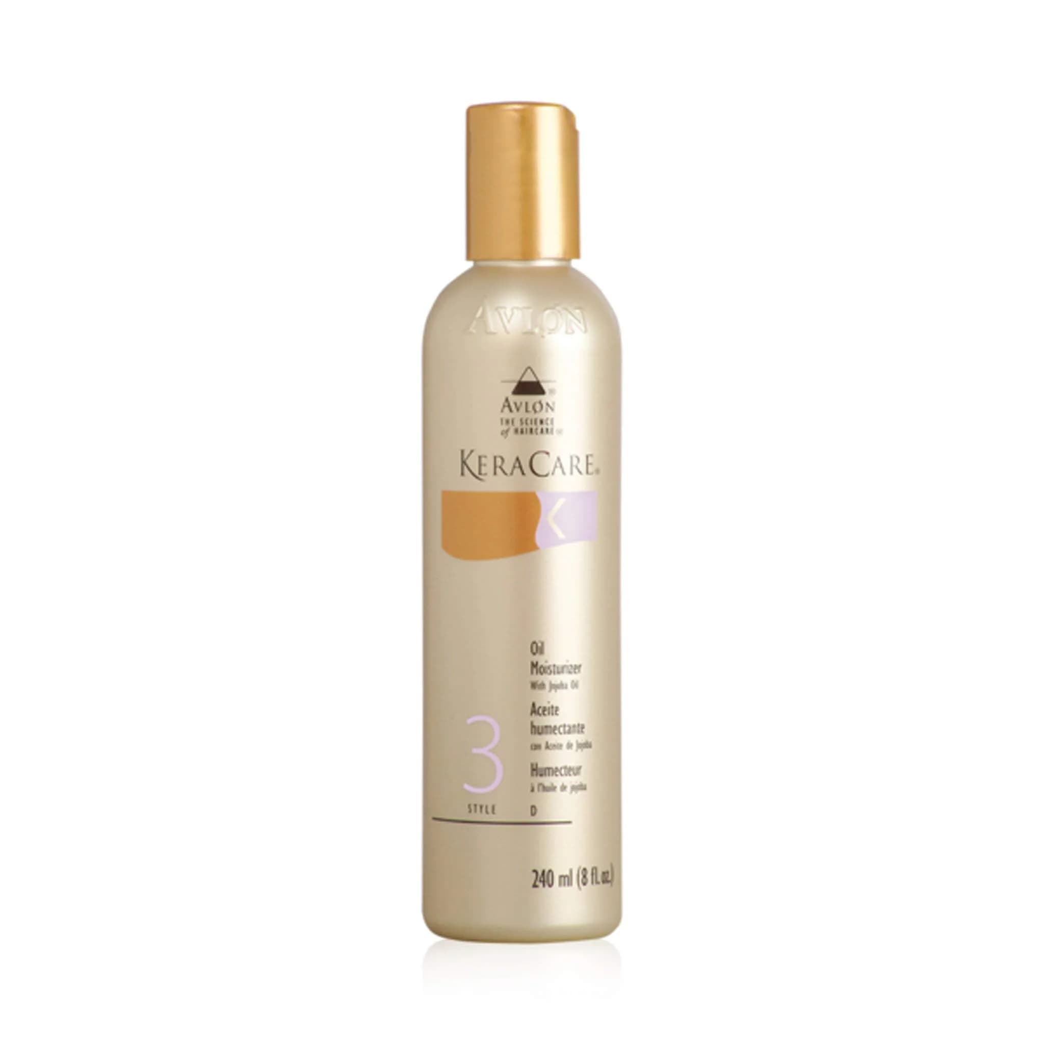 KeraCare Oil Moisturizer 8 oz | Hydrates & Softens Hair, No Oily Buildup, Hydrates Dry, Brittle Hair