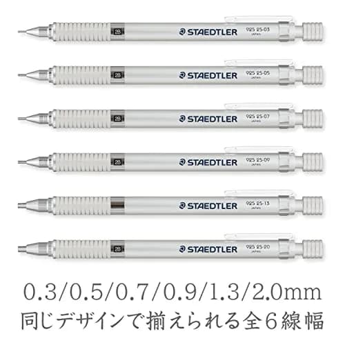 STAEDTLER Mechanical Pencil Silver Series 0.3mm | Precise Drafting & Writing Tool thumbnail 8