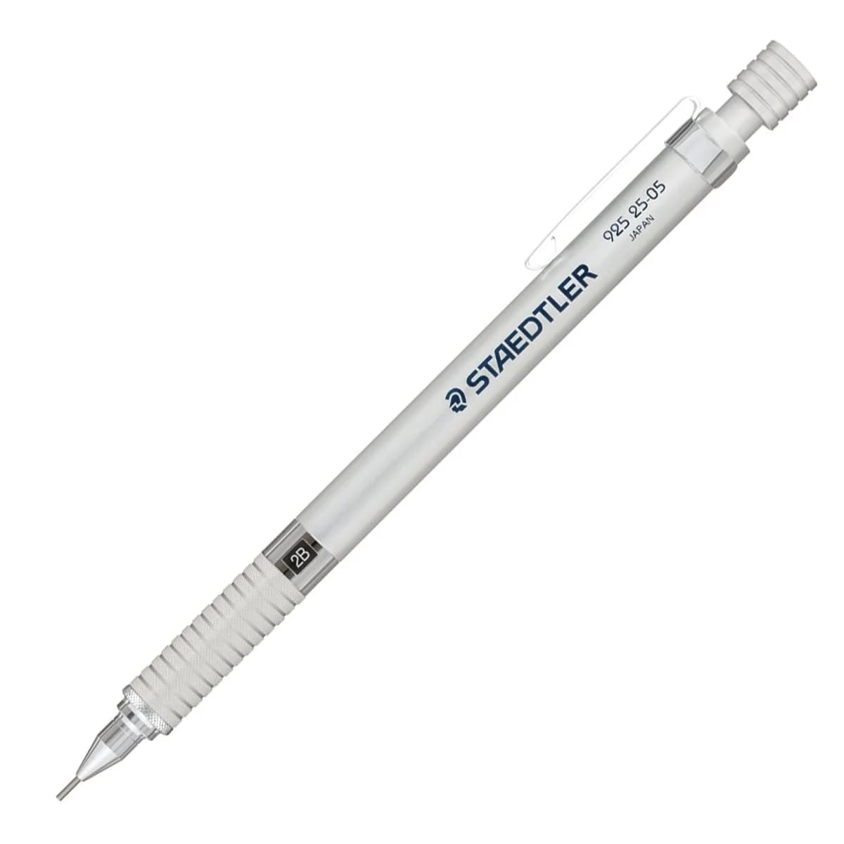 STAEDTLER 0.5mm Mechanical Pencil Silver Series (925 25-05) | Drafting & Writing Precision — Silver