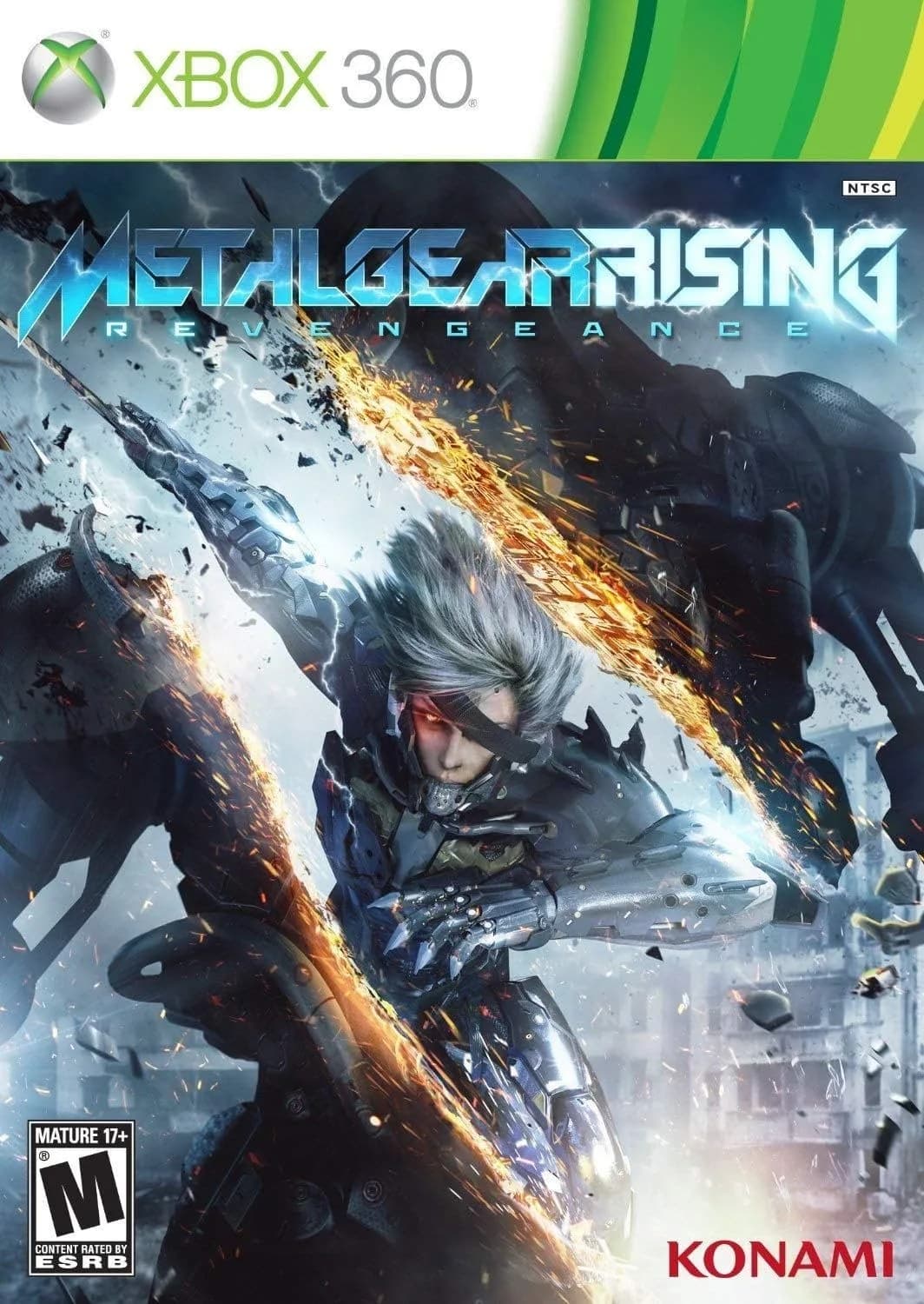 Konami Metal Gear Rising: Revengeance Xbox 360 | Fast & Fluid Action, Cyborg Ninja, USA Import (70-120 chars)