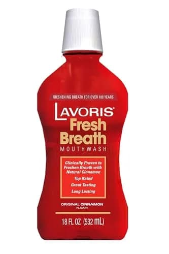 Lavoris Mouthwash Original Cinnamon 15 oz | Long Lasting Breath & Freshness thumbnail 1