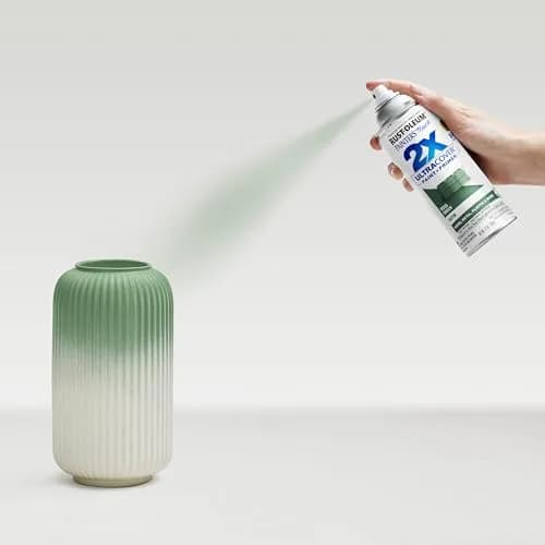 Rust-Oleum Painter's Touch 2X Ultra Cover Spray Paint, Satin Moss Green, 340g (12 Oz) | Professional Grade, Indoor/Outdoor Use thumbnail 6