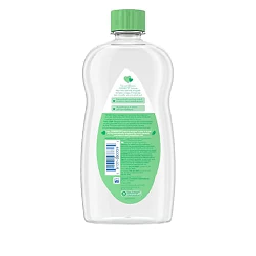 Johnson's Baby Oil with Aloe Vera & Vitamin E, 120 fl oz (720 ml) | Hypoallergenic Moisturizing Oil for Dry Skin thumbnail 7