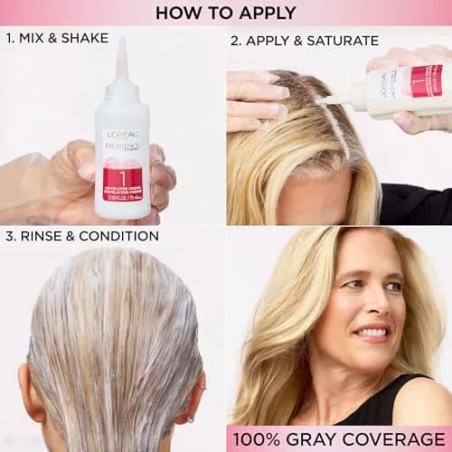 L'Oreal Paris Excellence Crème Permanent Hair Dye 9.5NB Lightest Natural Blonde | 100% Gray Coverage with Hyaluronic Acid thumbnail 9
